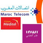 Maroc Télécom, Meditel et Inwi