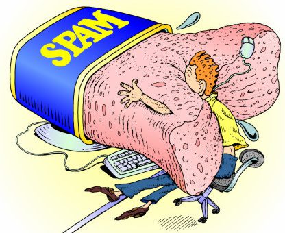Envahi par le spam