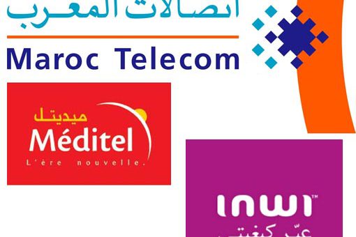 Maroc Télécom, Meditel et Inwi