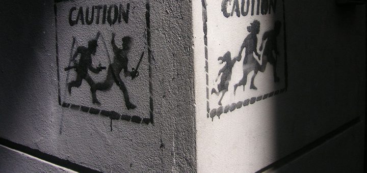 Graf de personnes poursuivant d'autres